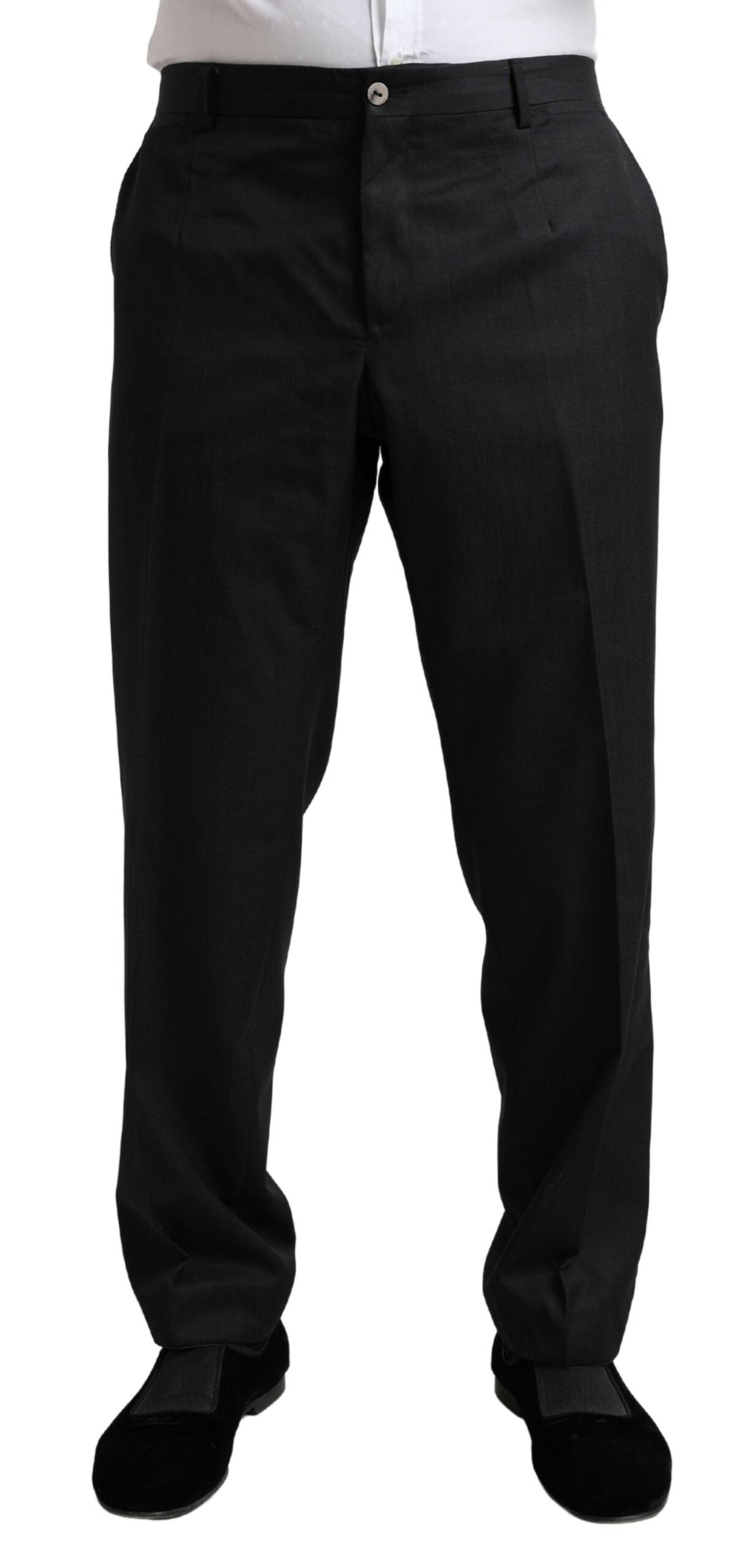 Dolce & Gabbana – Schwarzer, einreihiger, zweiteiliger MARTINI-Anzug