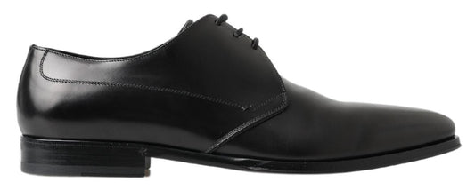 Dolce & Gabbana – Schwarze Derby-Schuhe für formelle Anlässe