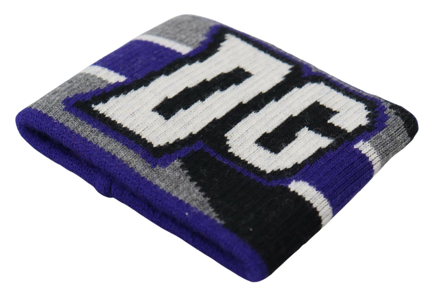 Dolce & Gabbana – Zweiteiliges Armbandset mit violettem Logo