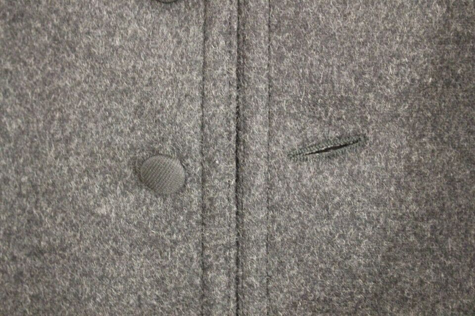 Dolce & Gabbana Graue Weste aus Wollmischung mit Logo
