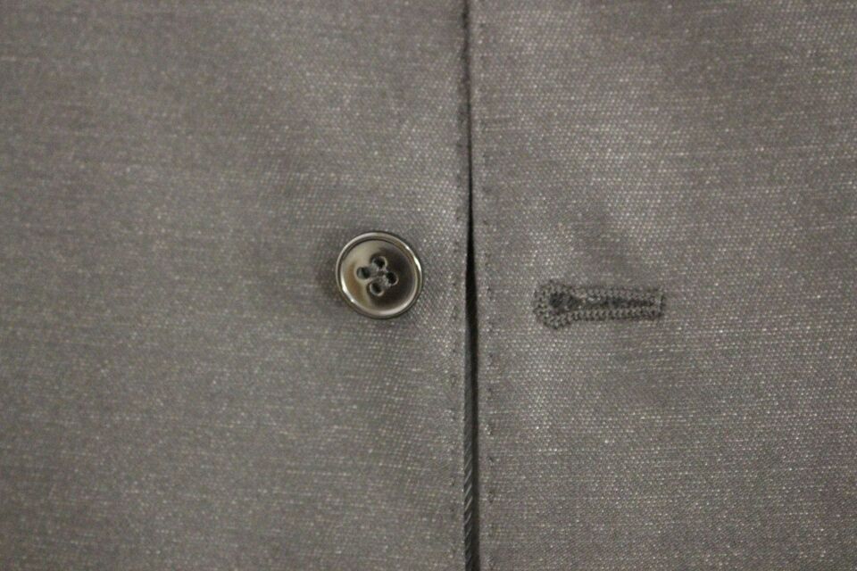 Dolce & Gabbana Graue Woll-Seiden-Kleidweste Weste