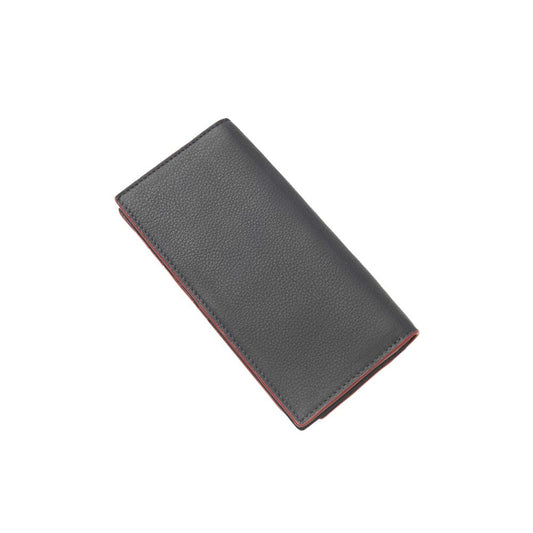 Cerruti 1881 Herren-Geldbörse aus blauem Kalbsleder