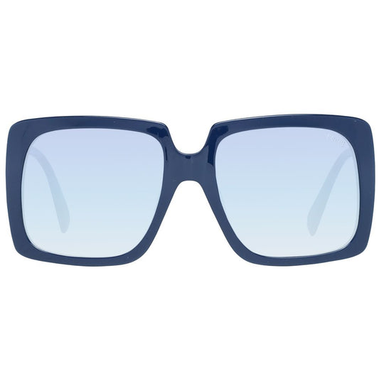 Emilio Pucci – Blaue Sonnenbrille aus Kunststoff