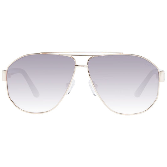 Guess – Sonnenbrille aus goldenem Metall