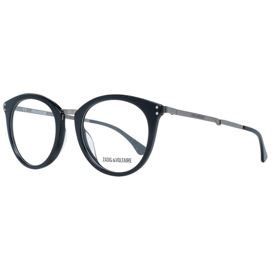 Zadig & Voltaire Schicke runde Unisex-Designerbrille mit Vollrand