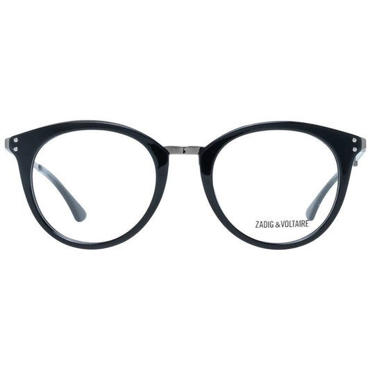 Zadig & Voltaire Schicke runde Unisex-Designerbrille mit Vollrand