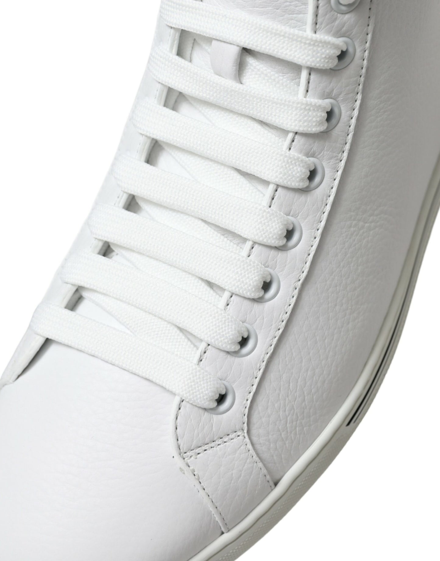 Dolce & Gabbana Weiße Saint Tropez High Top Herren Sneakers Schuhe