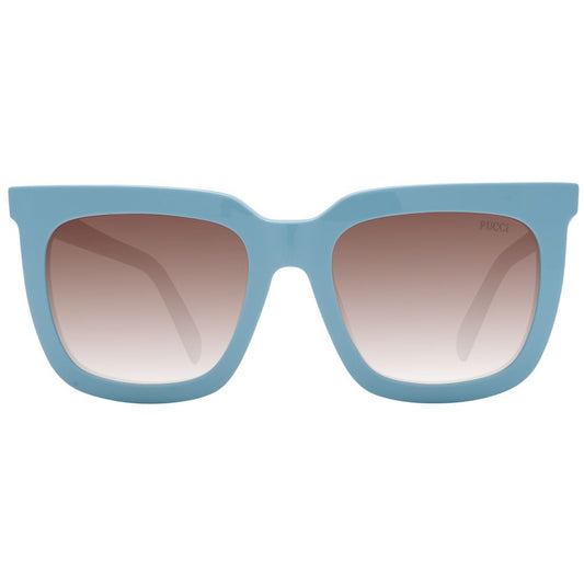 Emilio Pucci – Blaue Sonnenbrille aus Kunststoff