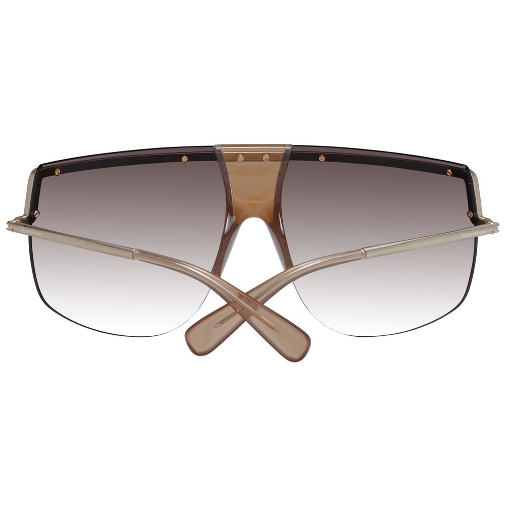 Max Mara Goldene Metallsonnenbrille