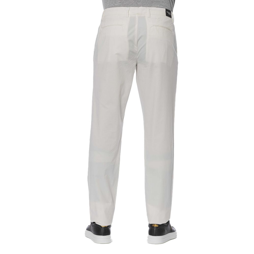 Trussardi Jeans Weiße Baumwolle Herren Jeans
