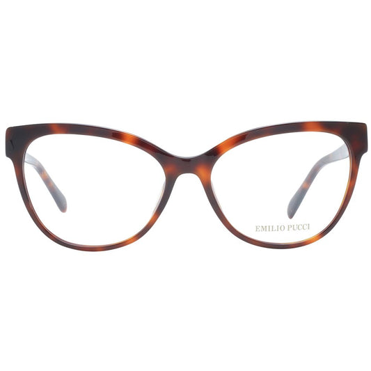 Emilio Pucci Braune Kunststoffbrille (Gestell)