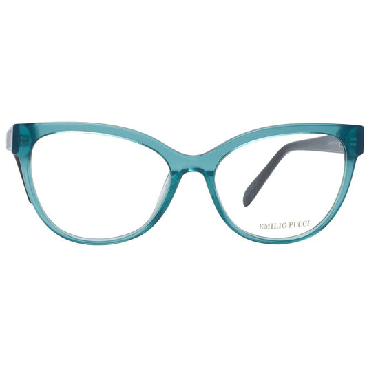 Emilio Pucci Grüne Kunststoffbrille (Gestell)