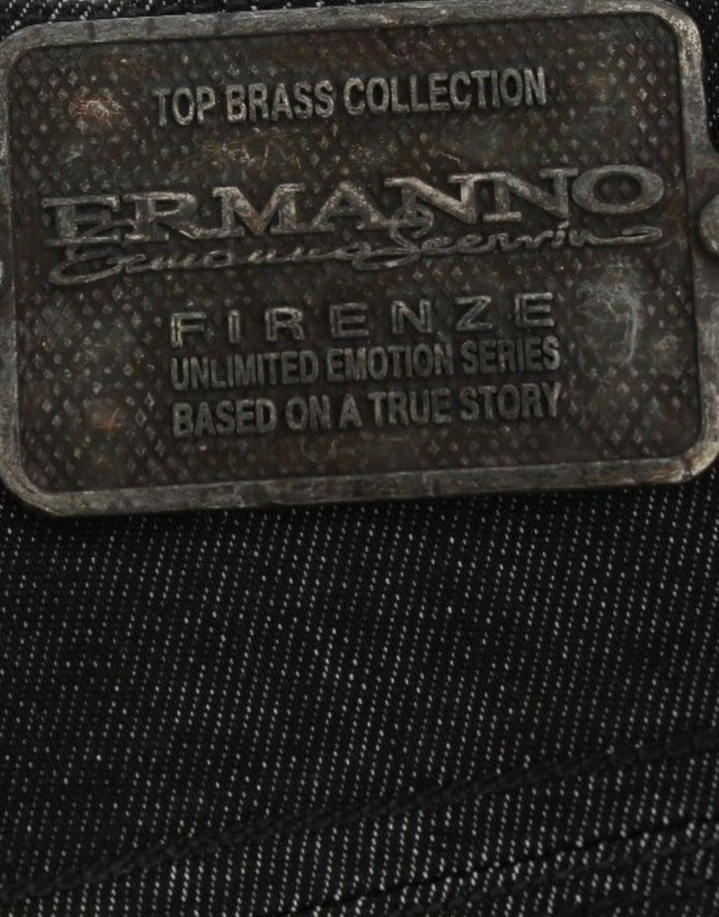 Ermanno Scervino Schwarze Slim Jeans Denim Hose Skinny Leg Stretch