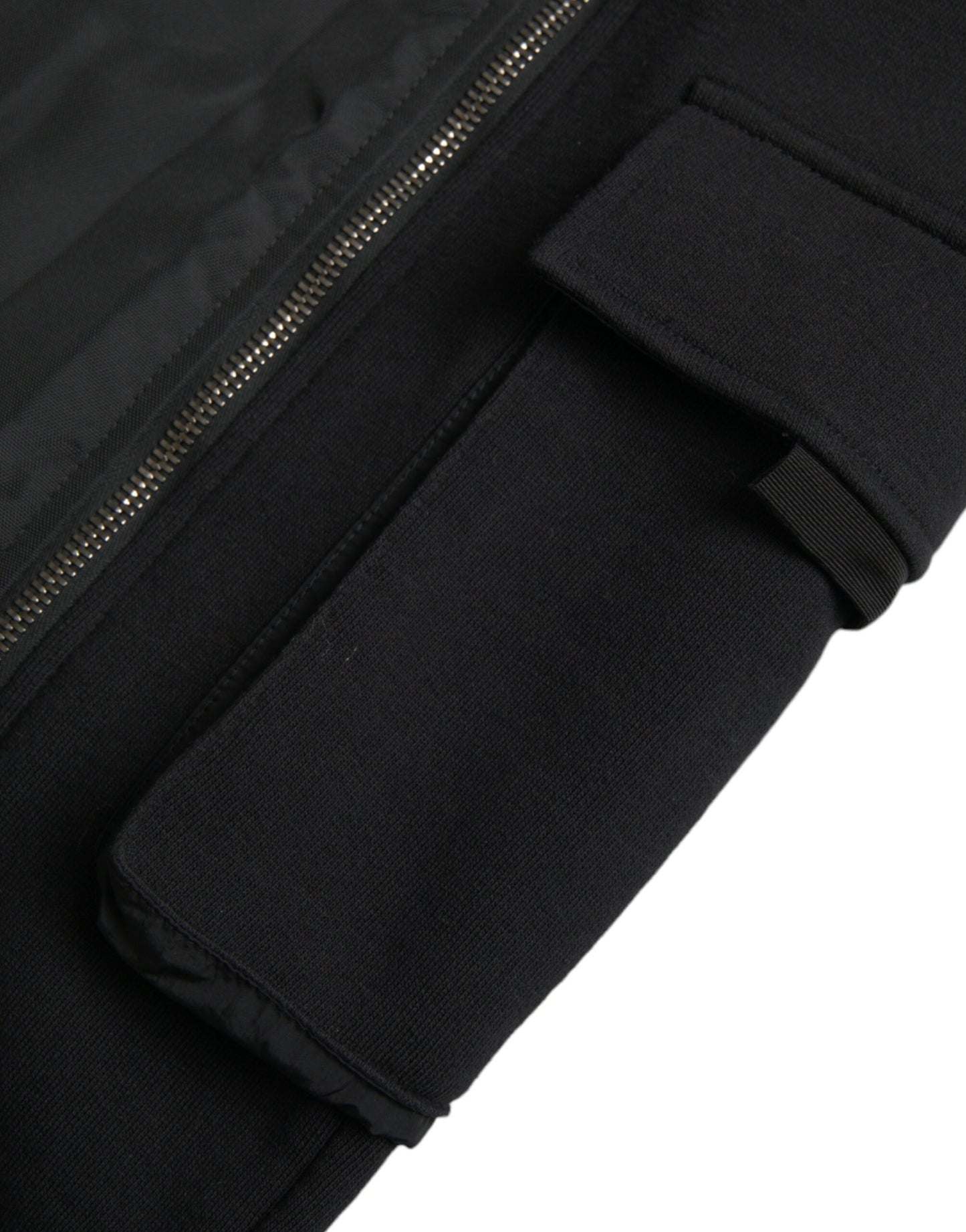 Dolce & Gabbana – Schwarze Skinny-Hose aus Baumwollmischung