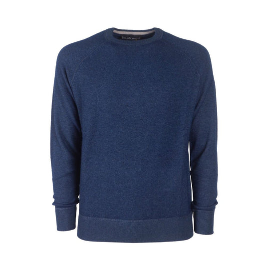 Blauer Herrenpullover aus Kaschmir von Emilio Romanelli