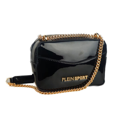 Plein Sport – Schwarze Umhängetasche aus Polyethylen für Damen