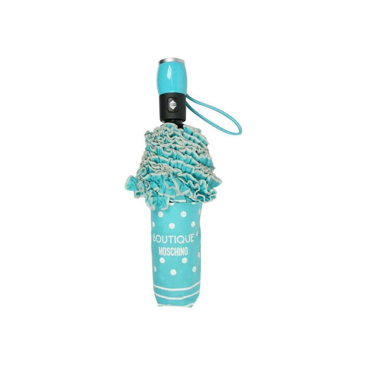 Boutique Moschino Blauer Polyester Damen Regenschirm