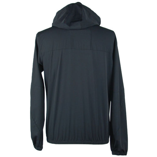 Emilio Romanelli Schwarze Polyester-Herrenjacke