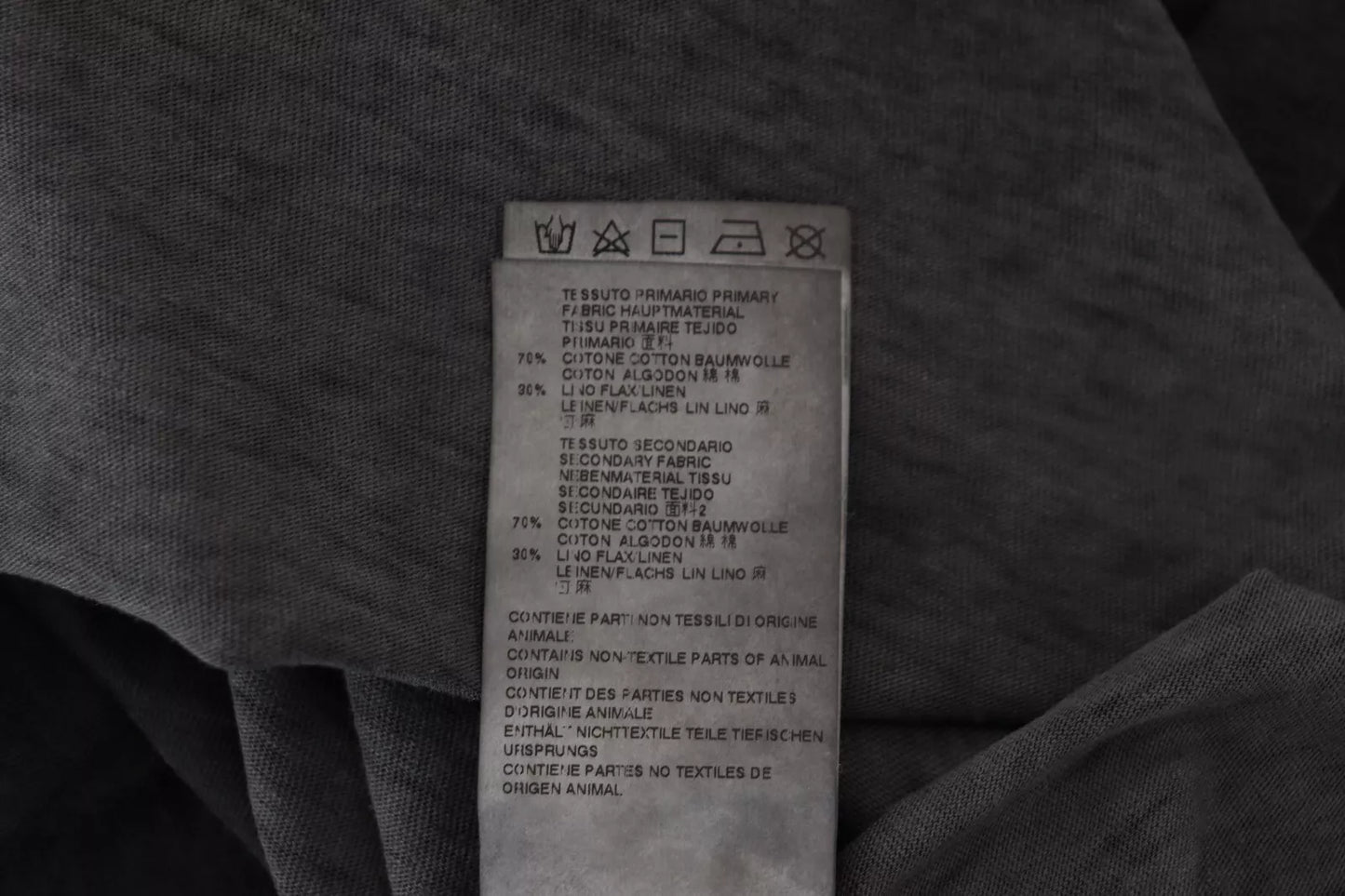 Dsquared² Schwarzer Pullover aus Baumwollleinen mit langen Ärmeln