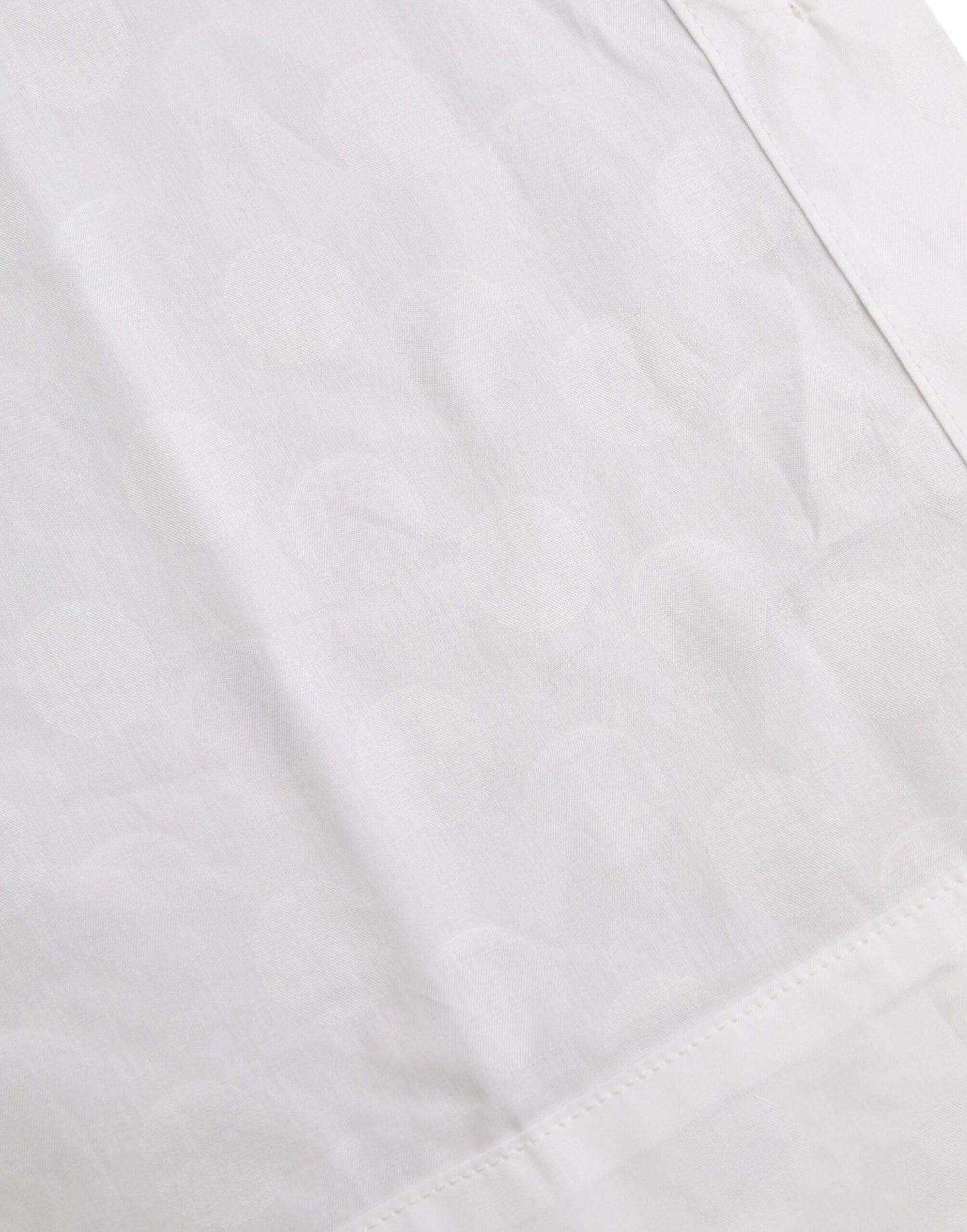 Dolce & Gabbana – Weißes Poloshirt mit Kragen und kurzen Ärmeln