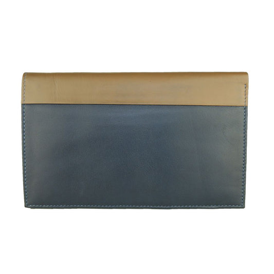 Cavalli Class Herren-Geldbörse aus blauem Leder