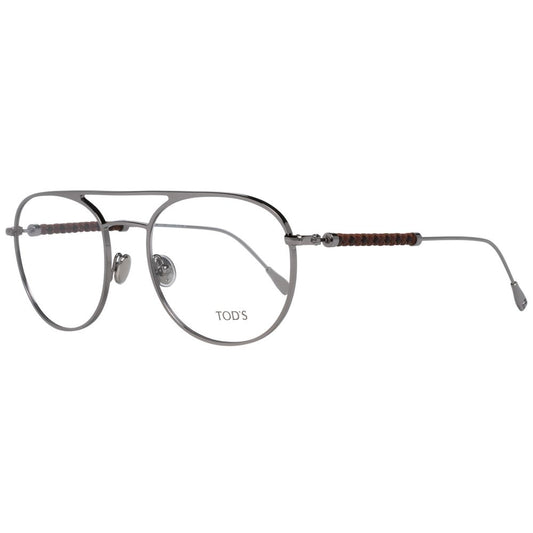 Tod's Silberne Herren-Brillenfassung