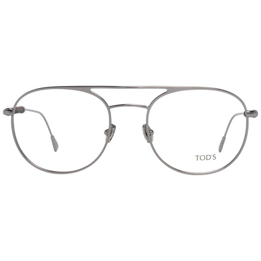 Tod's Silberne Herren-Brillenfassung
