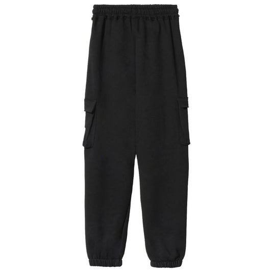 Comme Des Fuckdown Schwarze Baumwollhose für Damen