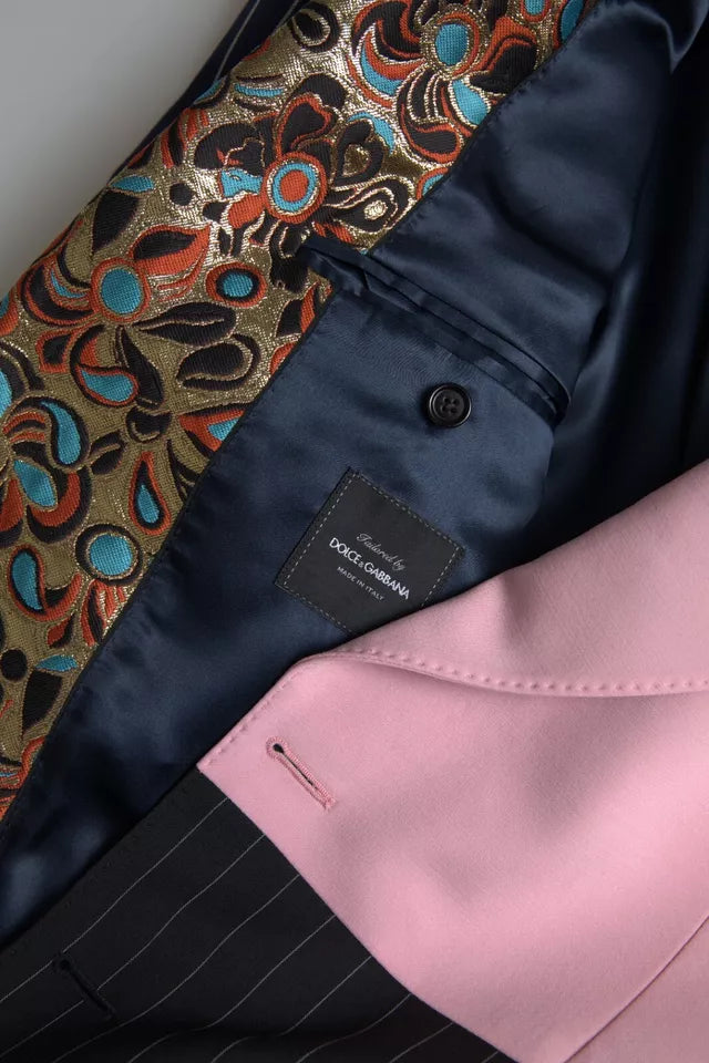 Dolce & Gabbana – Mehrfarbiger Patchwork-Einreiher-Blazer