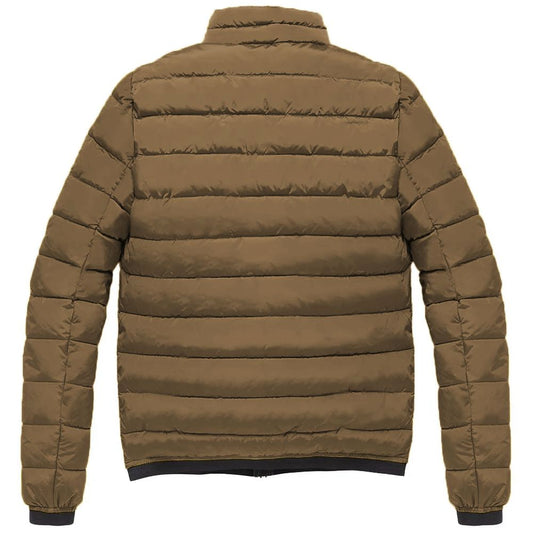 Refrigiwear Braune Nylon-Herrenjacke