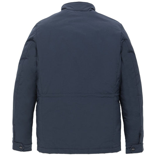 Refrigiwear Blaue Nylon-Herrenjacke