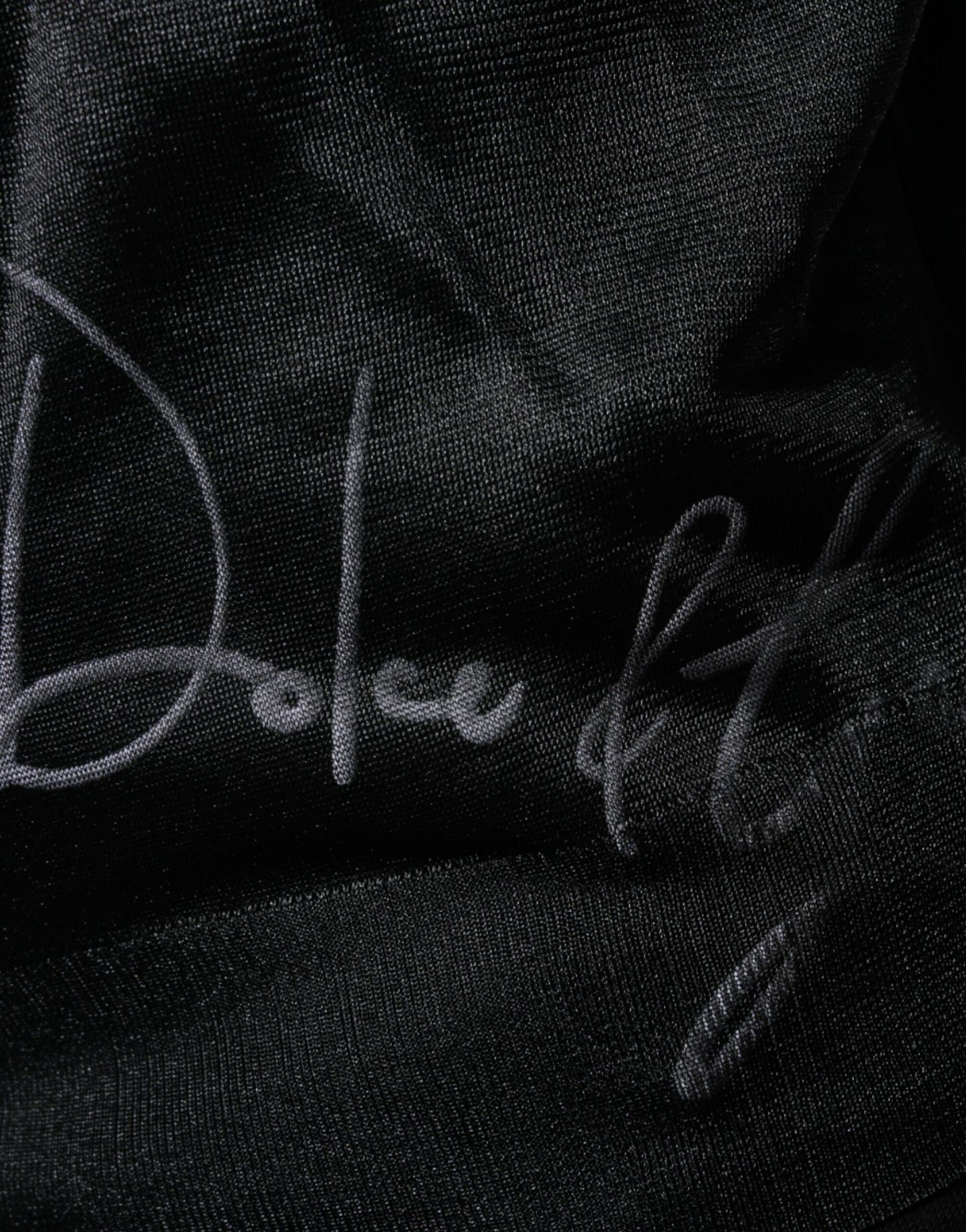 Dolce & Gabbana Schwarzer Polyester-Pullover