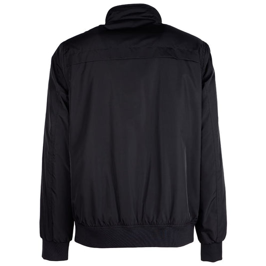 La Martina Black Polyester Men's Jacket