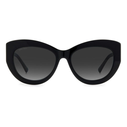 Jimmy Choo – Schwarze Acetat-Sonnenbrille