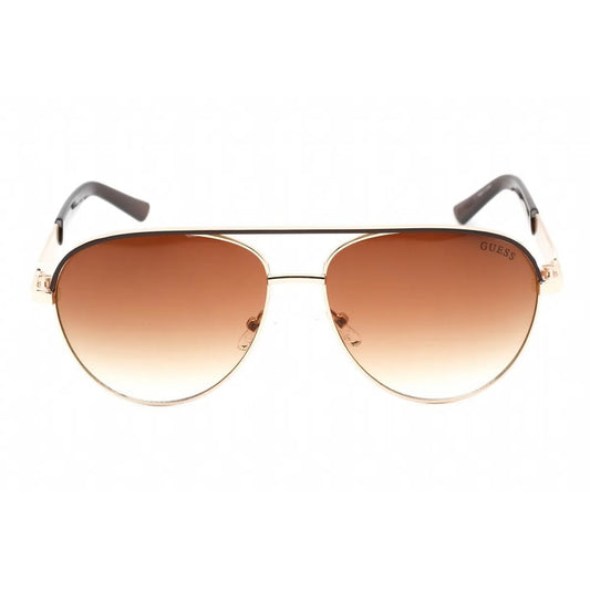 Guess – Sonnenbrille aus goldenem Metall