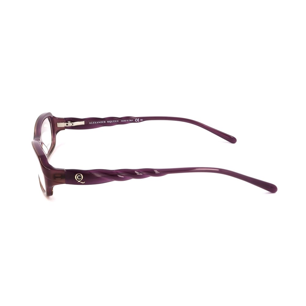Alexander McQueen Brille aus Acetat in Lila (Gestell)