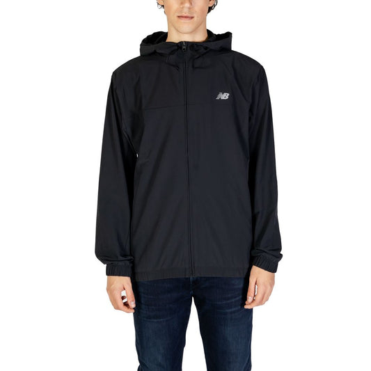 New Balance – Schwarze Jacken und Mäntel aus recyceltem Polyester