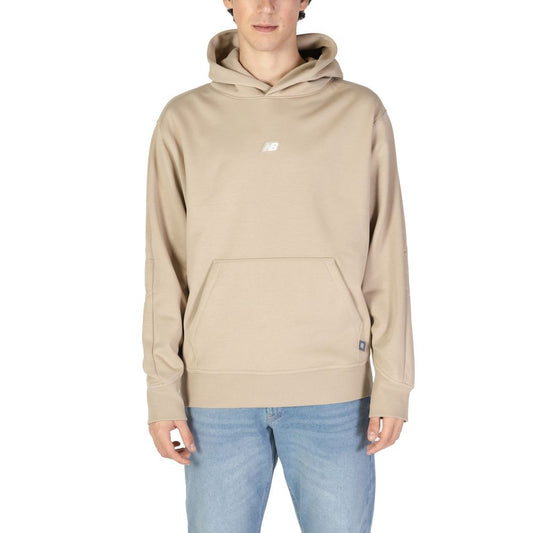 New Balance Beige Kapuzenpullover aus recyceltem Polyester