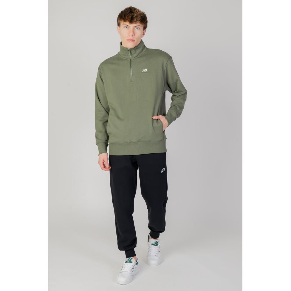 Grünes Baumwoll-Sweatshirt von New Balance