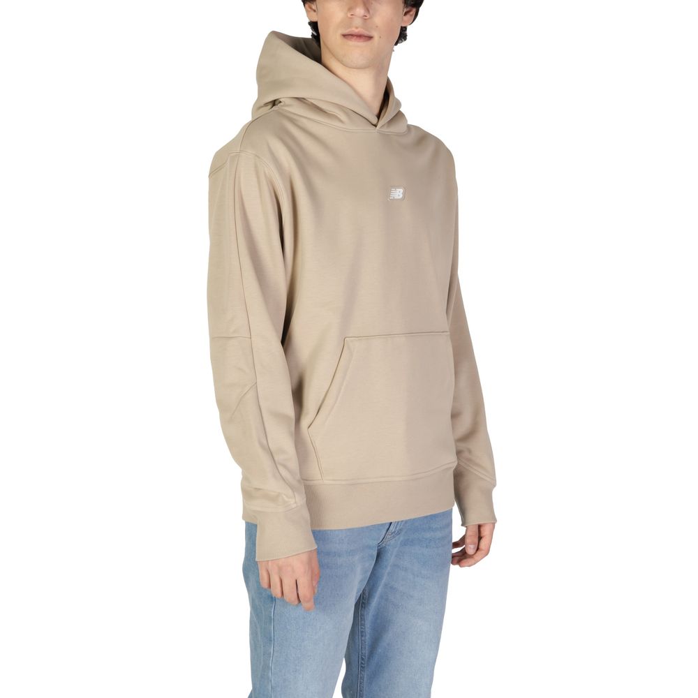 New Balance Beige Kapuzenpullover aus recyceltem Polyester
