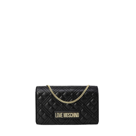 Love Moschino – Schwarze Handtasche aus Polyethylen