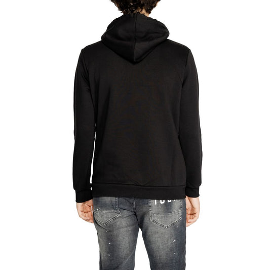 Icon Schwarzer Baumwoll-Hoodie