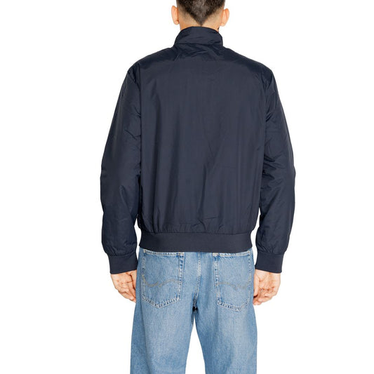 EA7 Emporio Armani Blaue Polyamidjacken und -mäntel