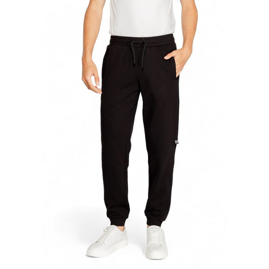 EA7 Emporio Armani – Schwarze Jogginghose aus Baumwolle