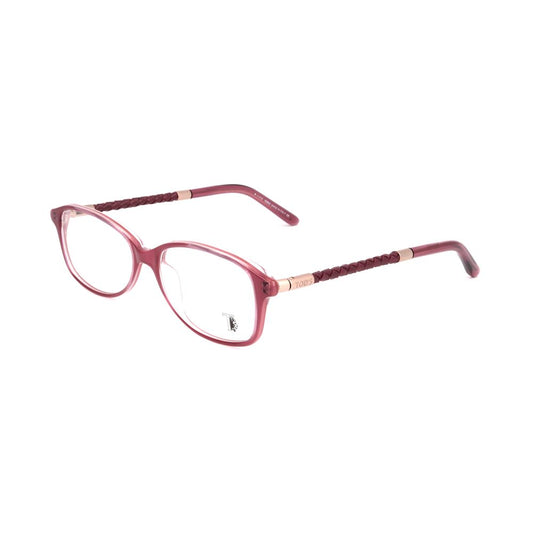 Rote Acetat-Rahmen von Tod's