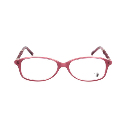 Rote Acetat-Rahmen von Tod's