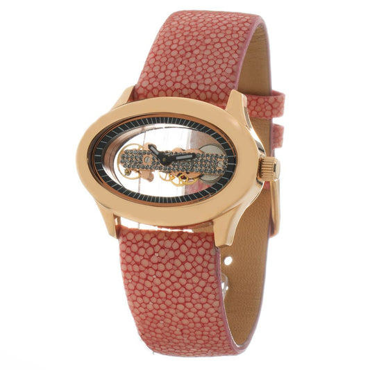 Folli Follie Leder-Kleideruhr mit Farbverlauf