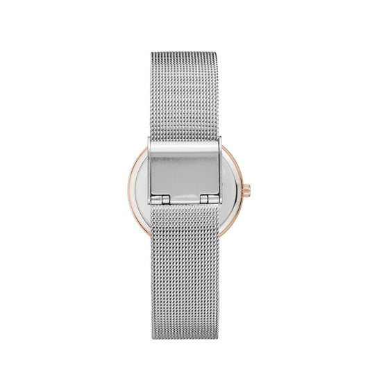 Juicy Couture Silver Stainless Steel Dress Watch