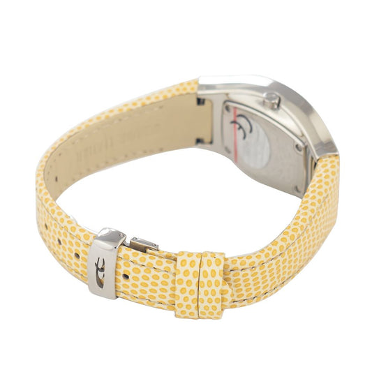Chronotech Bicolor Leather Dress Watch