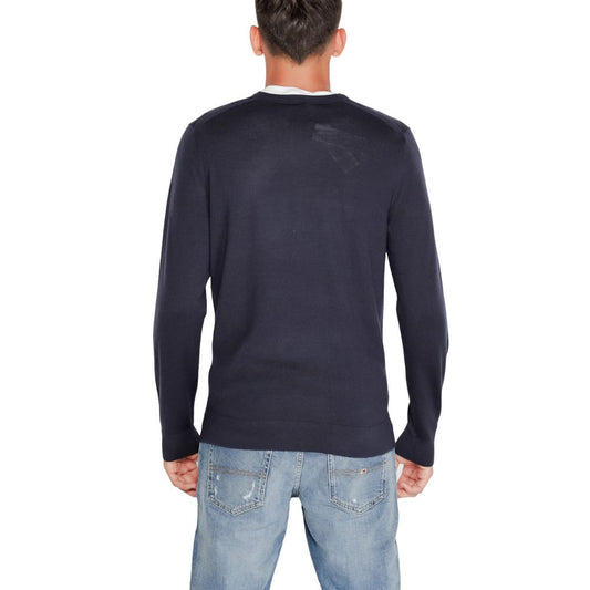 Calvin Klein – Sportbekleidung aus recycelter Wolle, Blau